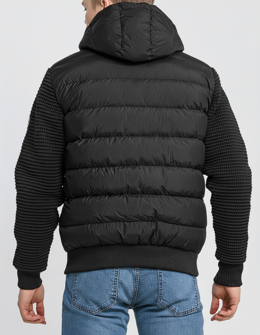 Chaqueta con Mangas de Punto Estilo Oversize para Hombre