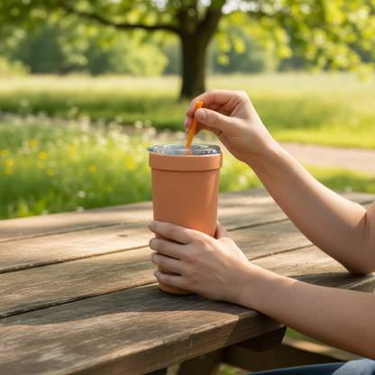Vaso Térmico Aislante para Bebidas Frías o Calientes®