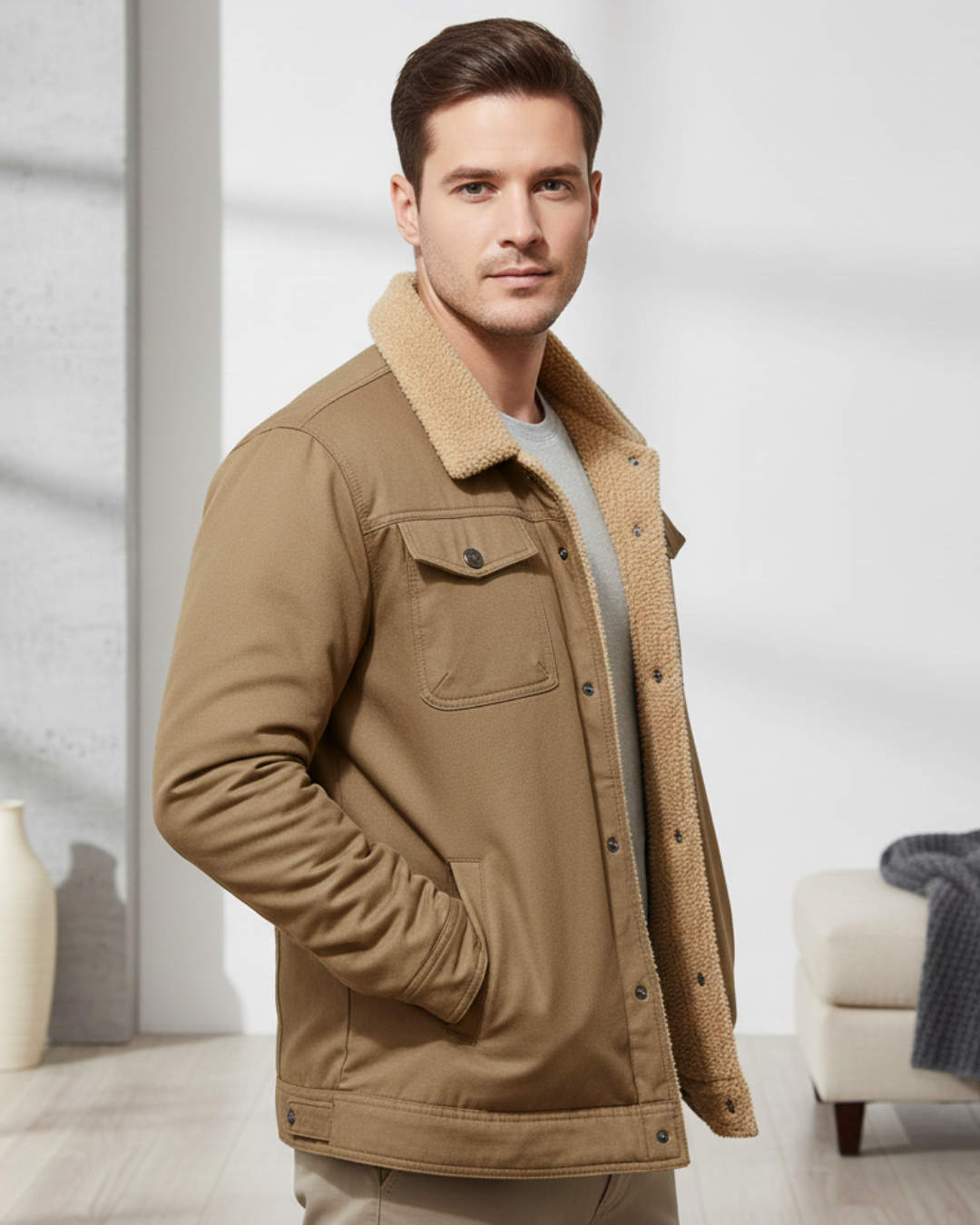 Chaqueta acolchada de invierno para hombre®