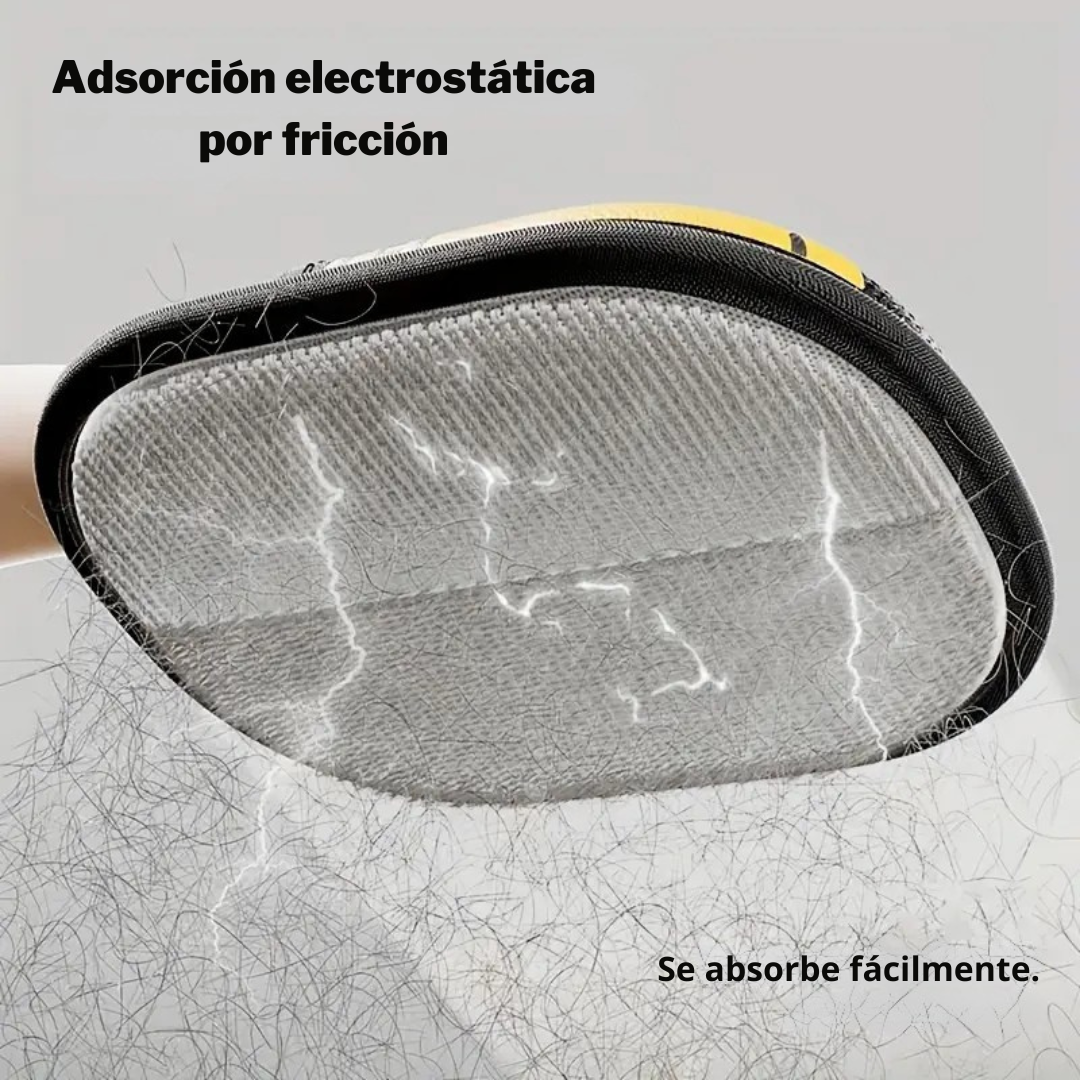 Guantes estáticos para la eliminación de pelo