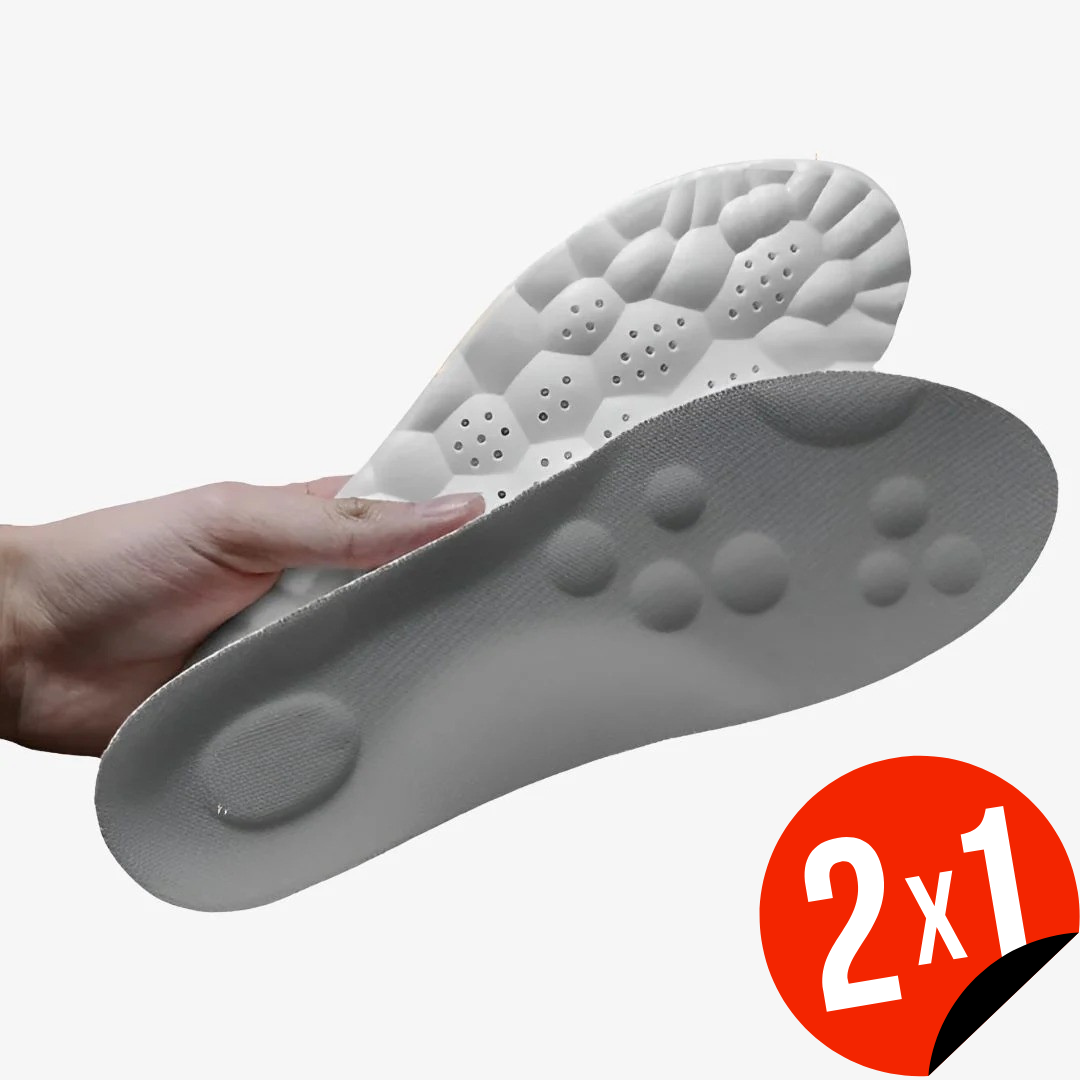Plantillas ortopédicas alivio y comodidad para tus pies (OFERTA 2X1)