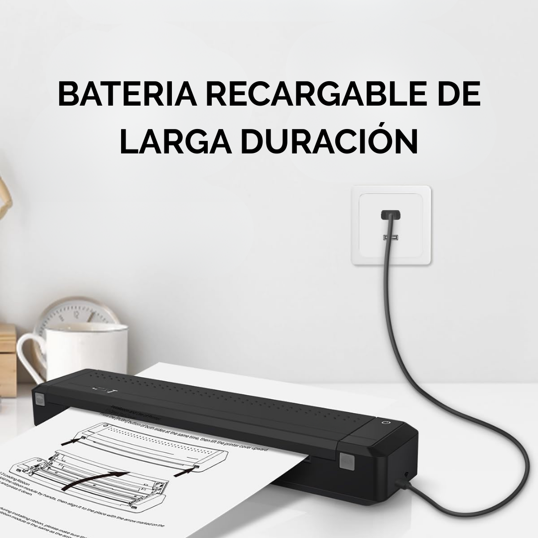 Impresora Portátil de Alta Calidad con Bateria de Larga Duración