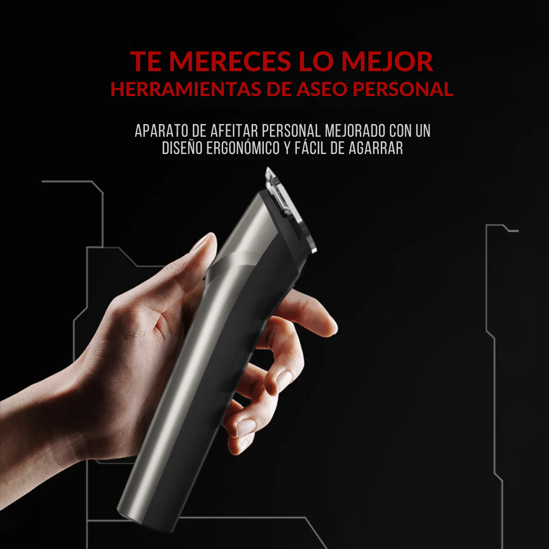 Afeitadora Eléctrica Recargable Resistente al Agua para Todo el Cuerpo