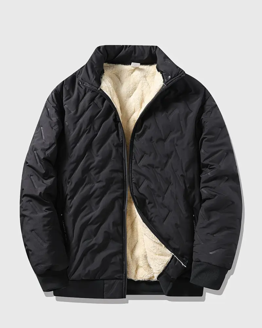 Conjunto Casual de 2 Piezas con Forro Polar para Hombre