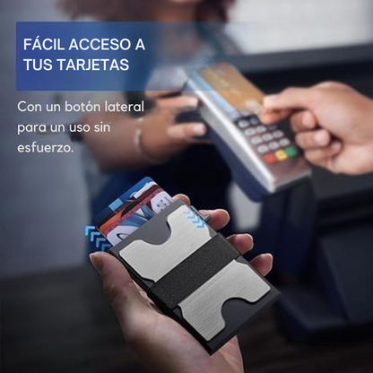 Cartera delgada con tarjetero para hombres
