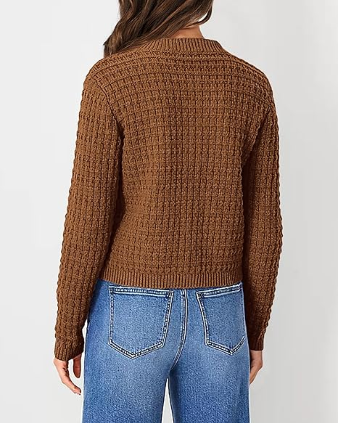 Cardigán de Punto con Botones para Mujer