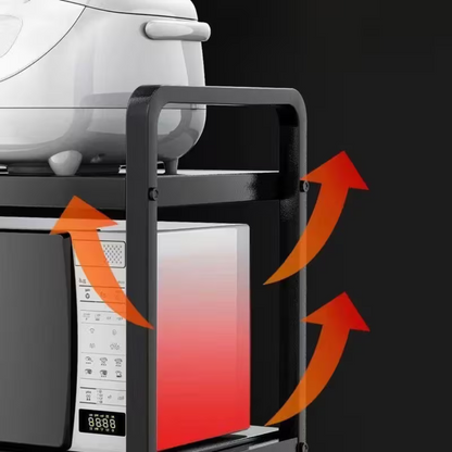 Estantería de Almacenamiento de Cocina Expandible de 2 Niveles