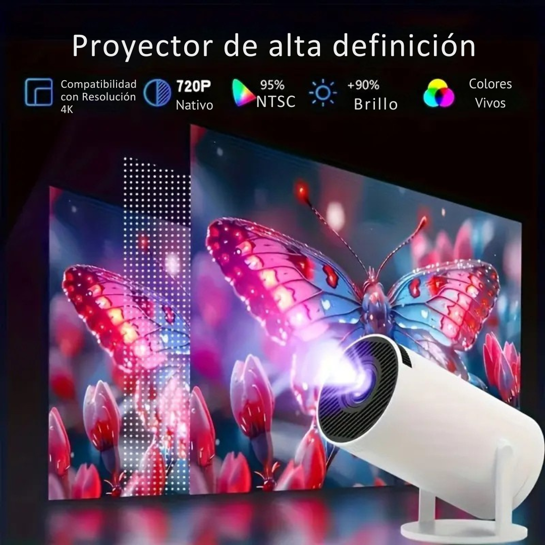 Proyector ultra HD con sistema operativo android