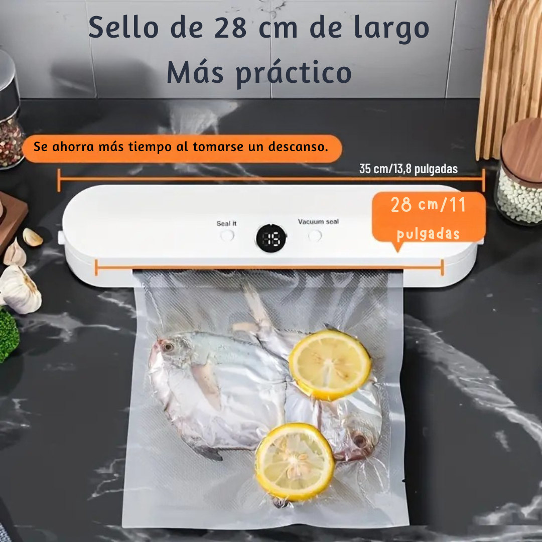 Selladora al vacío automática para el hogar