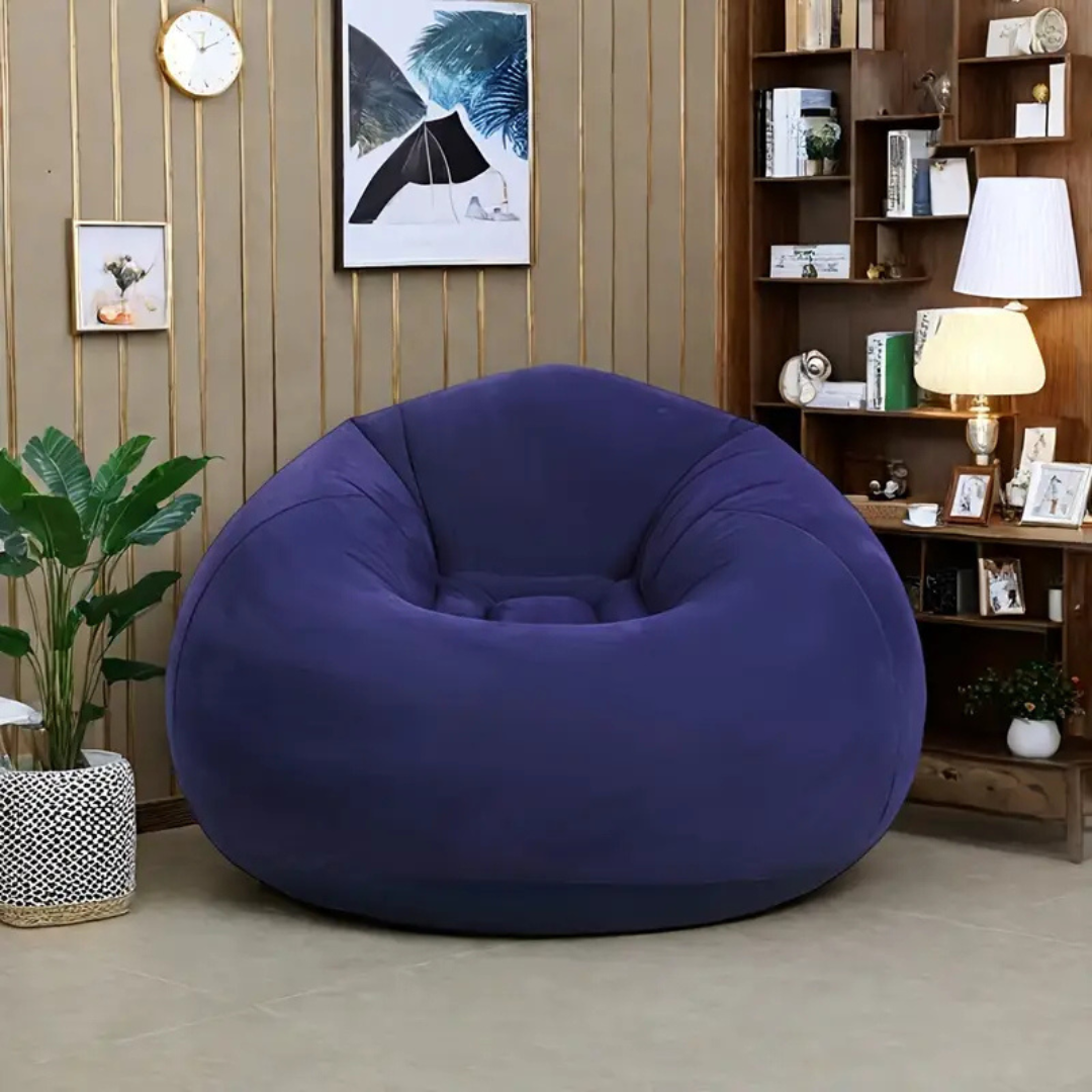 Sillón inflable portátil para tu relajación