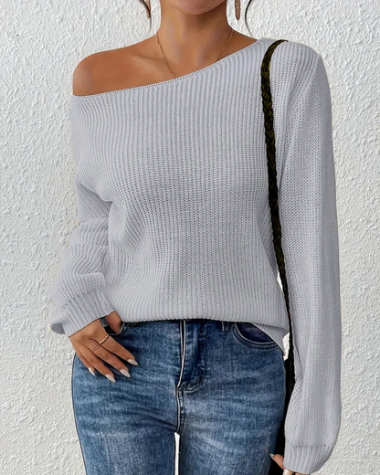 Suéter elegante de punto para mujer