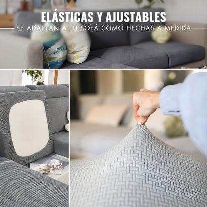 Funda Protectora Elástica de Alto Ajuste para Sofá