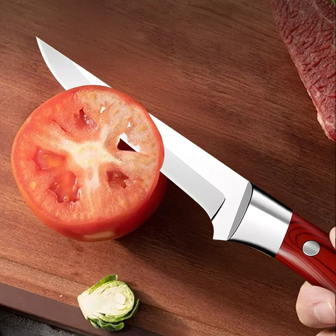 Cuchillo de Chef Premium en Acero de Alto Carbono Forjado con Precisión