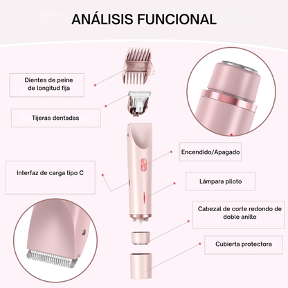 Rasuradora Corporal para Mujeres una Piel Suave y Sin Irritación®