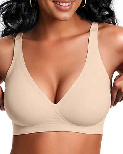 Sujetador con escote en V profundo sin varillas (OFERTA 2X1)