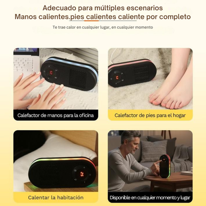Mini calefactor eléctrico de enchufe con temperatura ajustable®