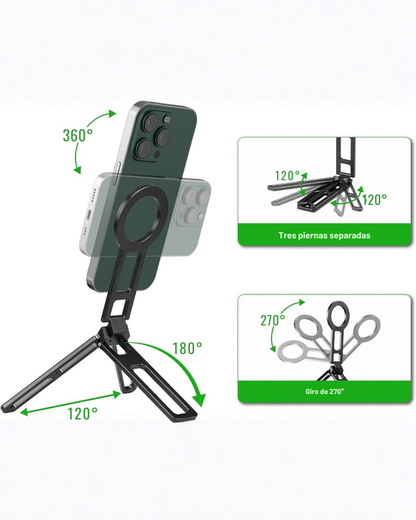 Soporte de Estabilidad Móvil Premium 360° Plegable