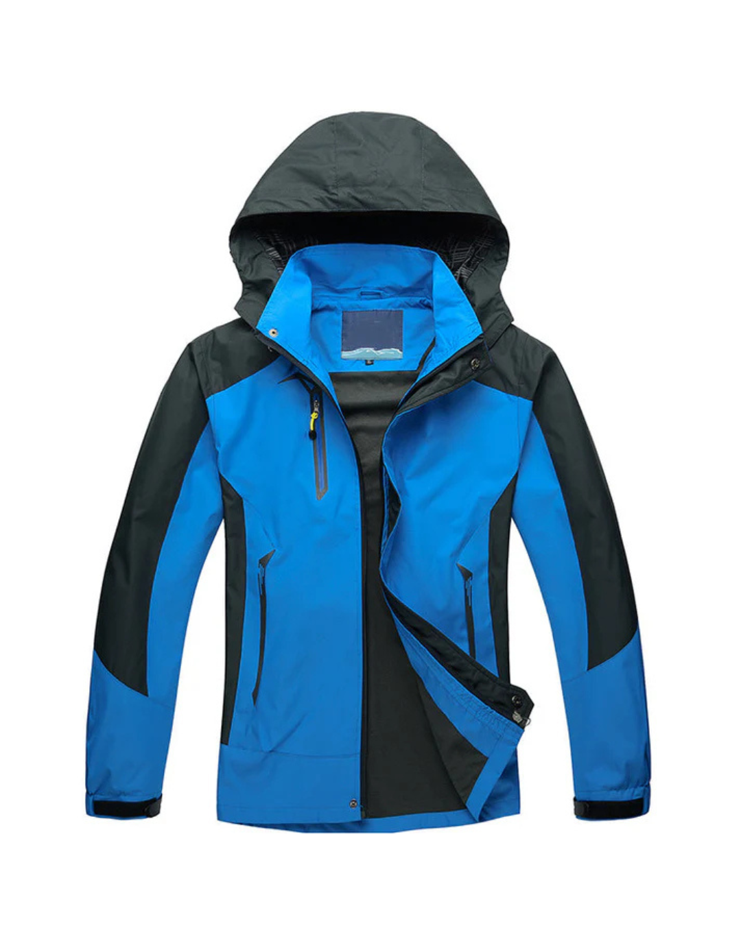 Chaqueta Rompevientos Impermeable con Capucha