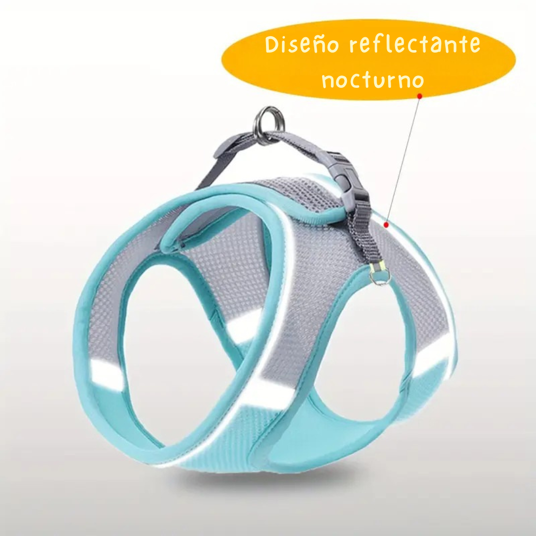 Chaleco suave de malla para perros y gatos