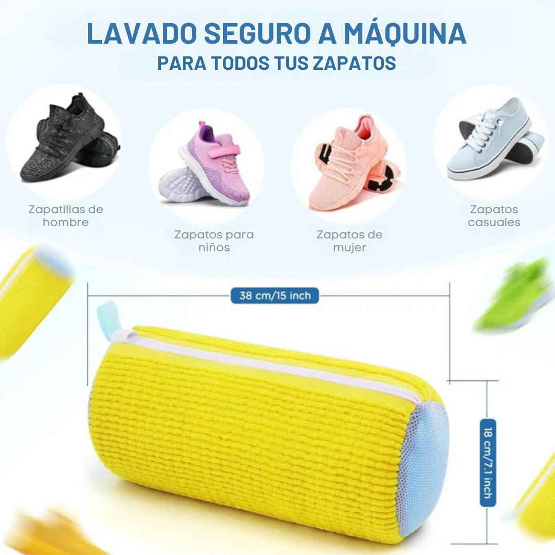 Bolsa protectora para calzado para tus zapatillas y lavadora