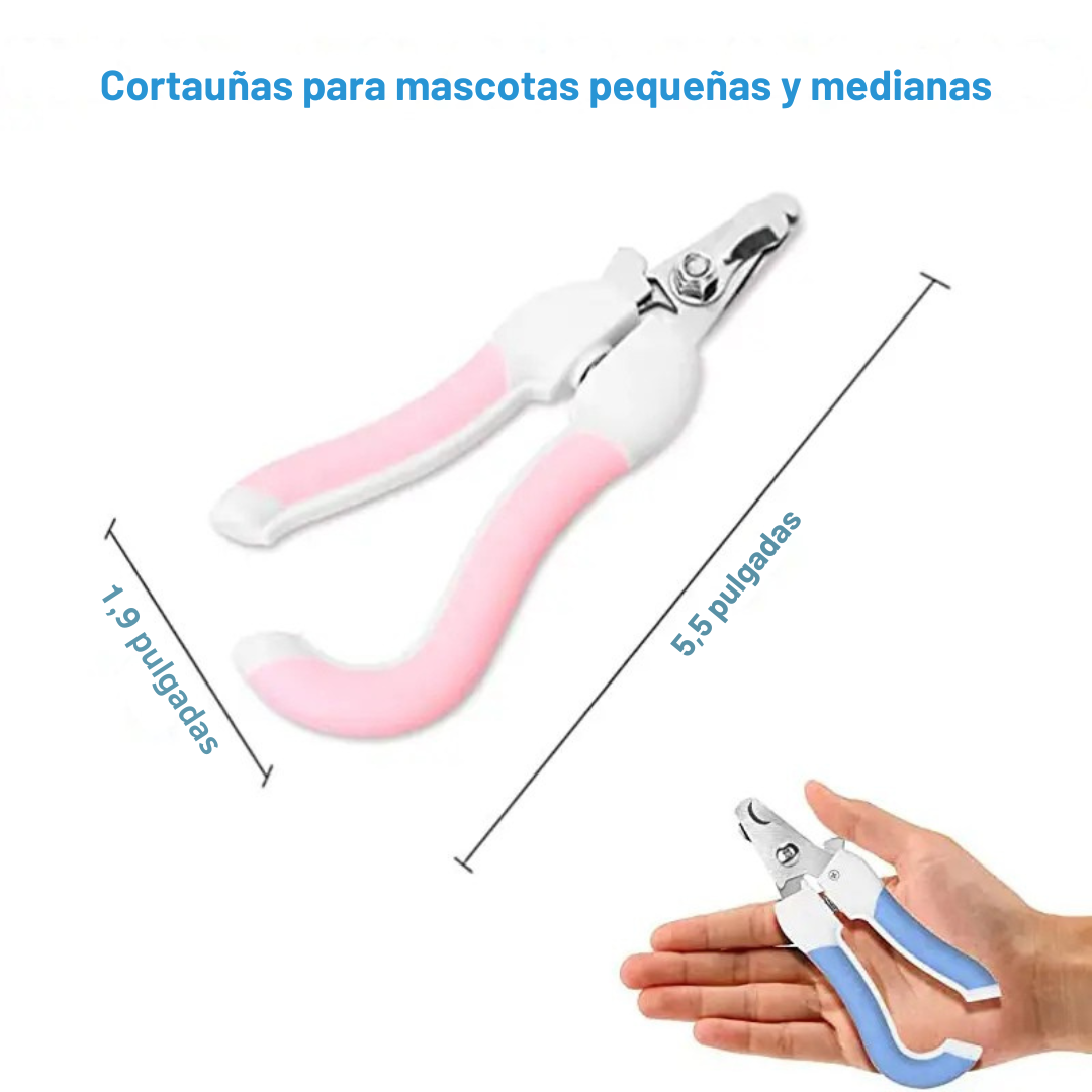 Cortauñas para mascotas facil y sin esfuerzo