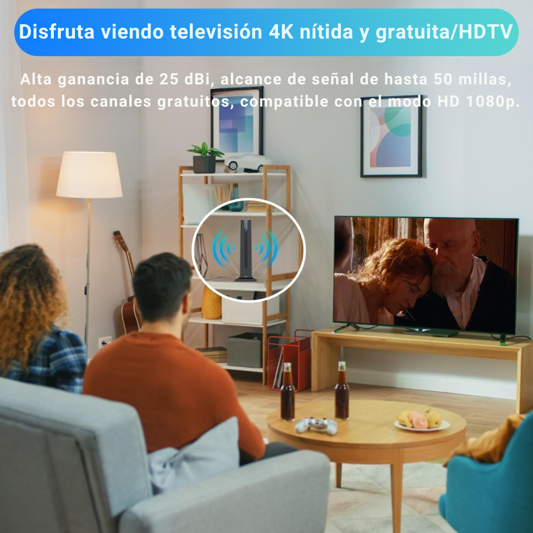 Antena Digital de Acceso Gratuito y con Alta Definición