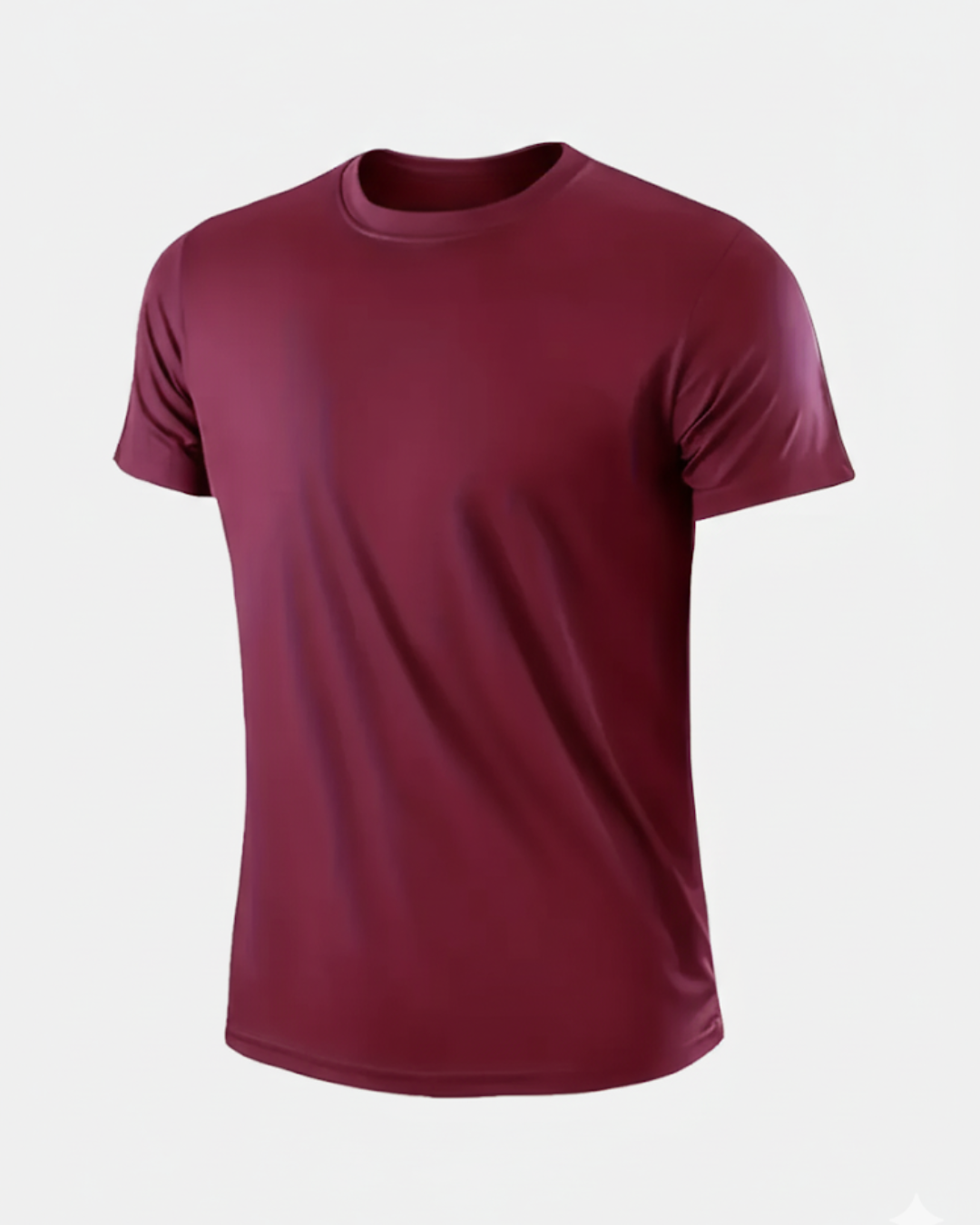 Camiseta de manga corta y cuello redondo para hombre