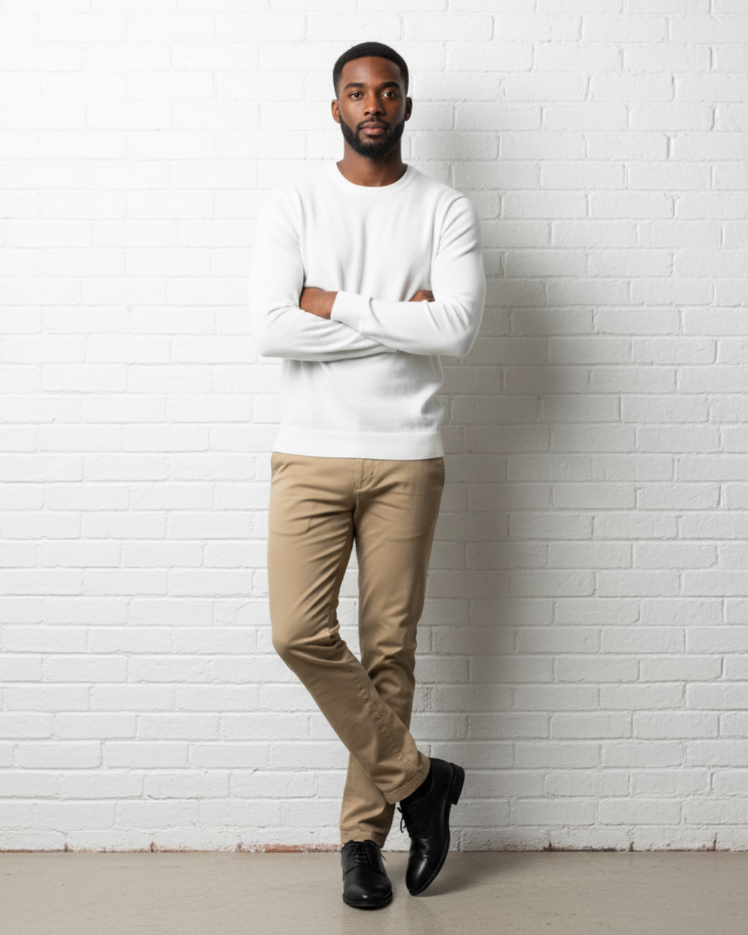 Suéter Manga Larga con un Corte Clásico para hombre