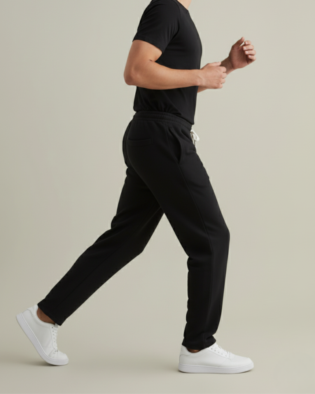 Joggers con cordón para hombre