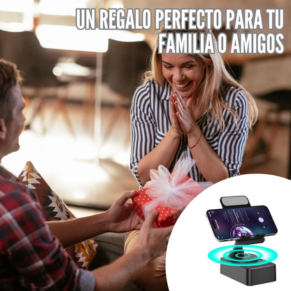 Soporte para Teléfono con Altavoz Bluetooth Inalámbrico®