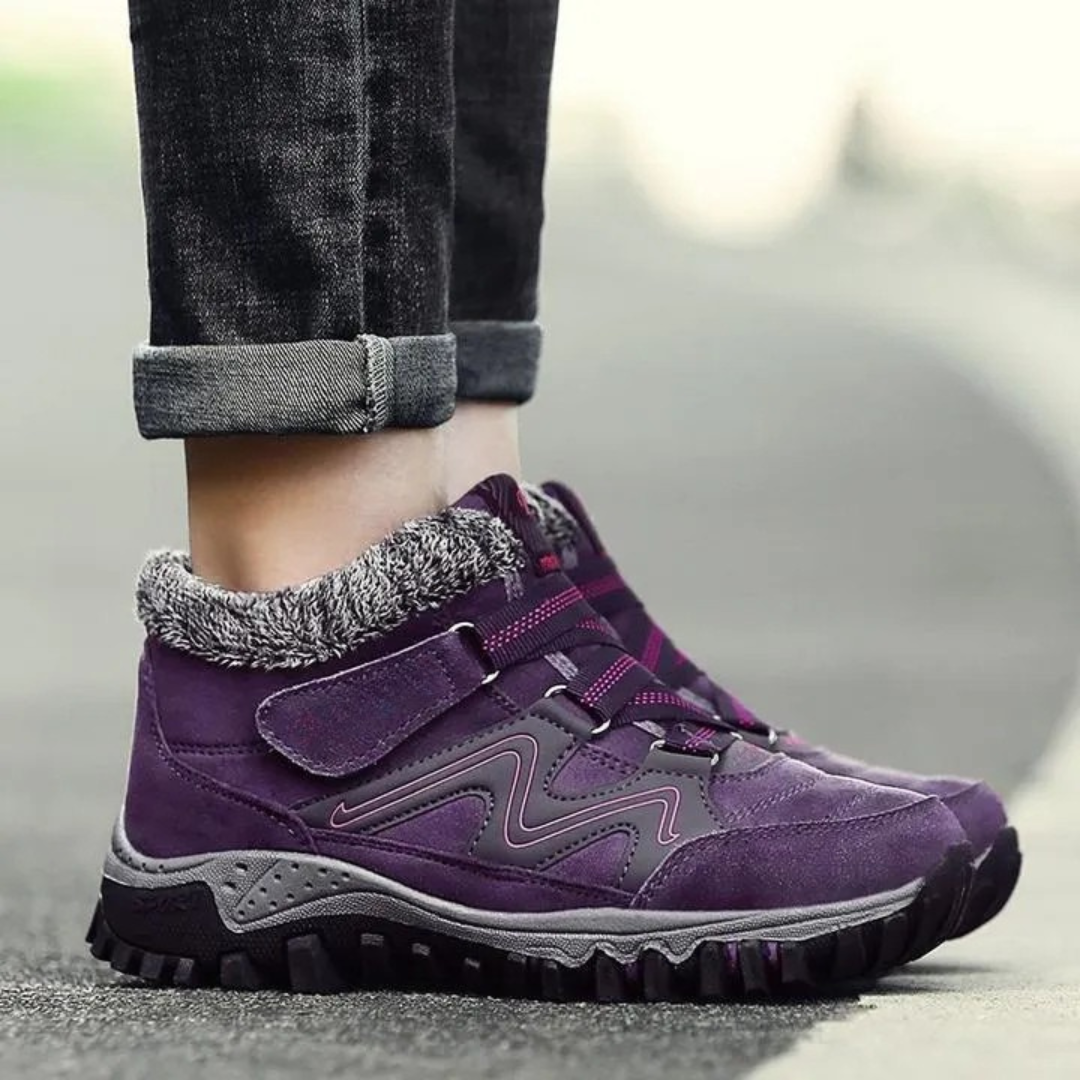 Botas ortopédicas impermeables de invierno para mujer