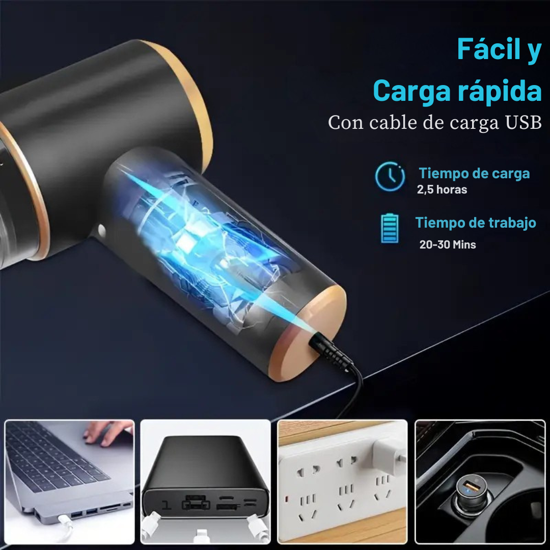 Mini aspiradora portátil multiusos de alta potencia®