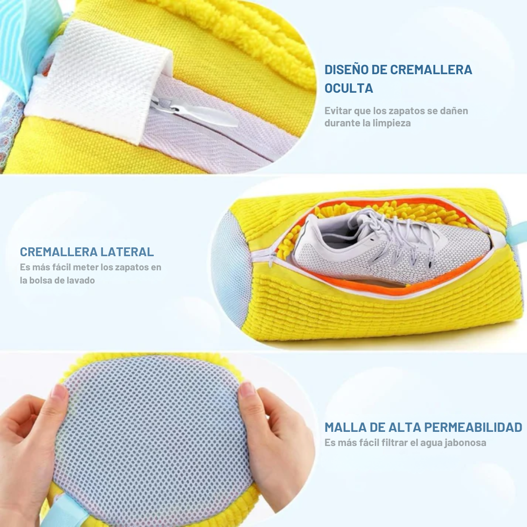 Bolsa protectora para calzado para tus zapatillas y lavadora