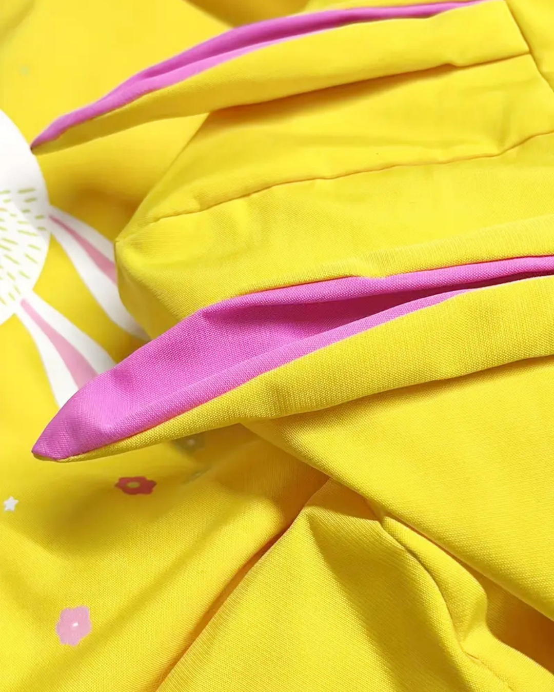 Abrigo ligero para niñas con diseño de capucha y estampado animado®