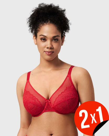 Sujetador con Aros de Encaje (OFERTA 2X1)