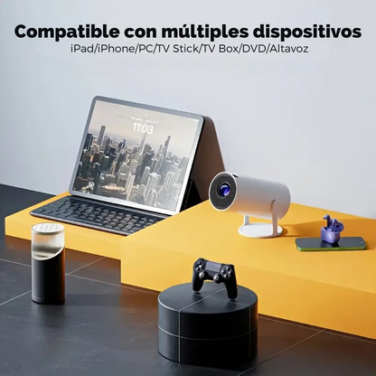Proyector ultra HD con sistema operativo android