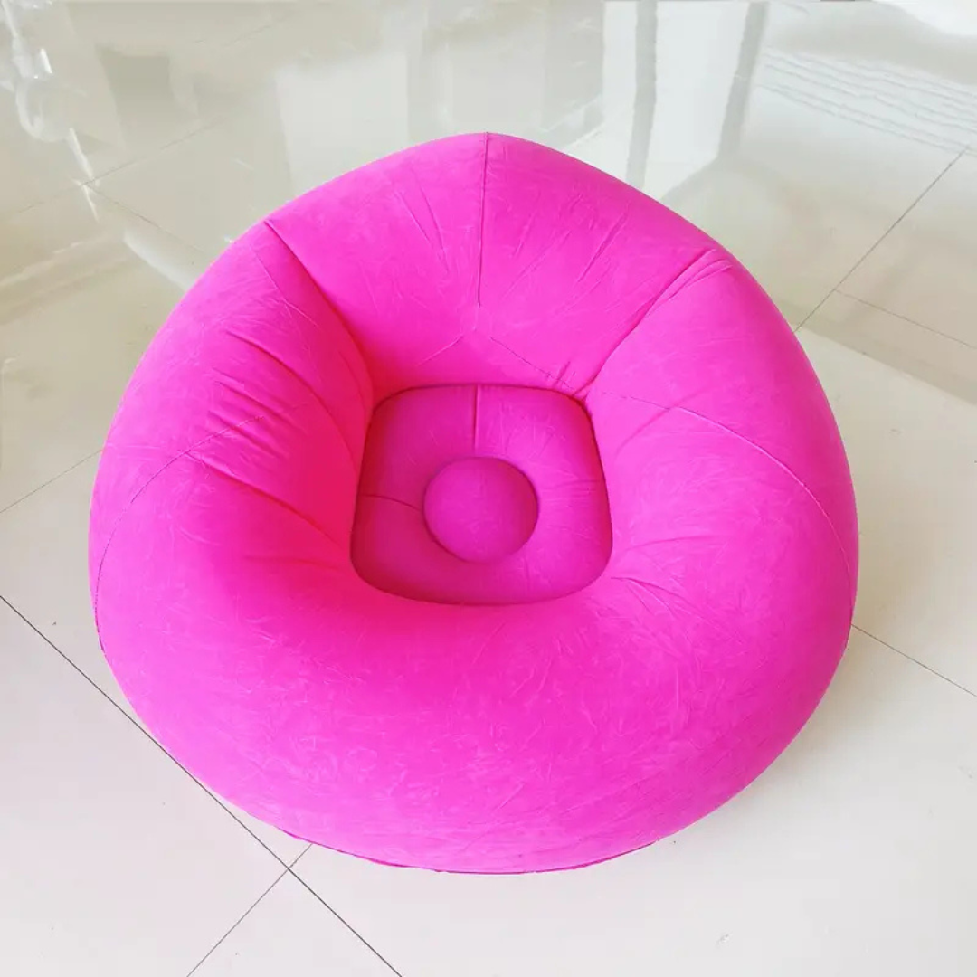 Sillón inflable portátil para tu relajación