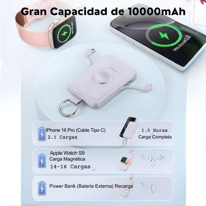 Cargador Portátil De 10000mAh de Carga Rápida®