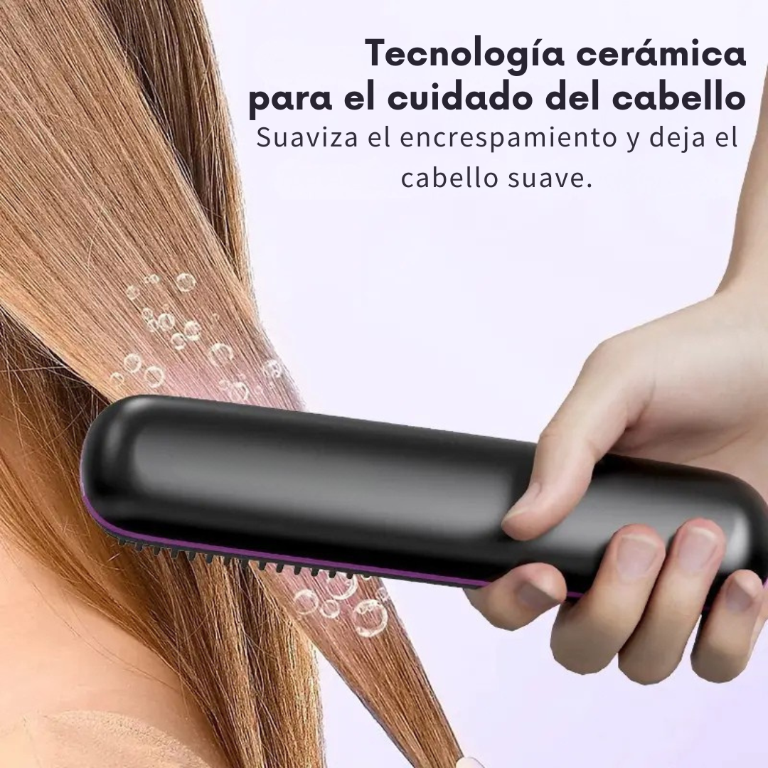 Cepillo inalámbrico con pantalla LCD y calefacción rapida