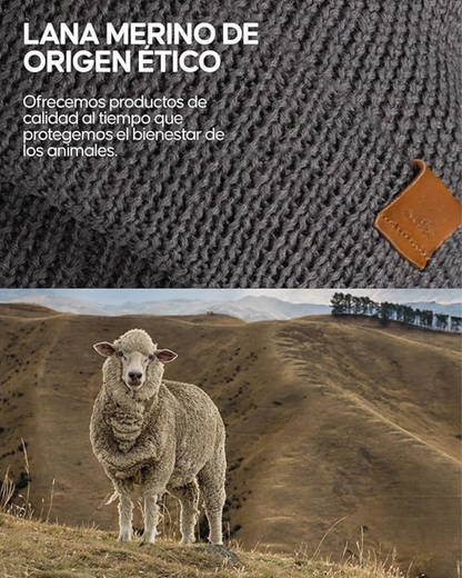 Gorro de lana suave y calido