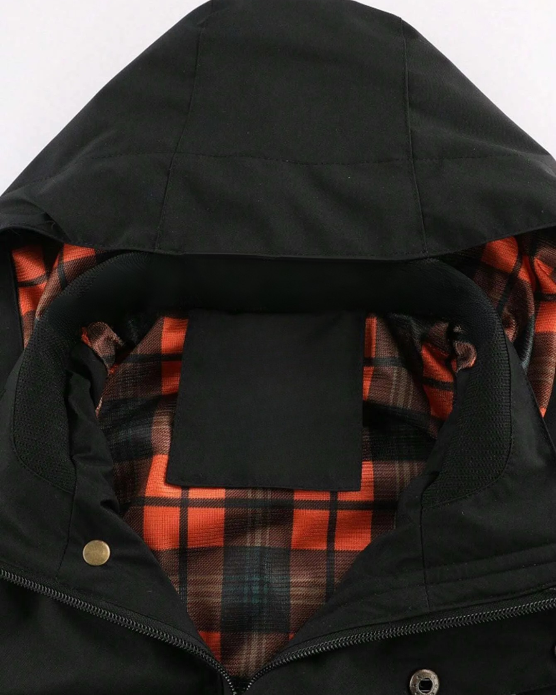 Chaqueta con capucha y cremallera completa para hombre