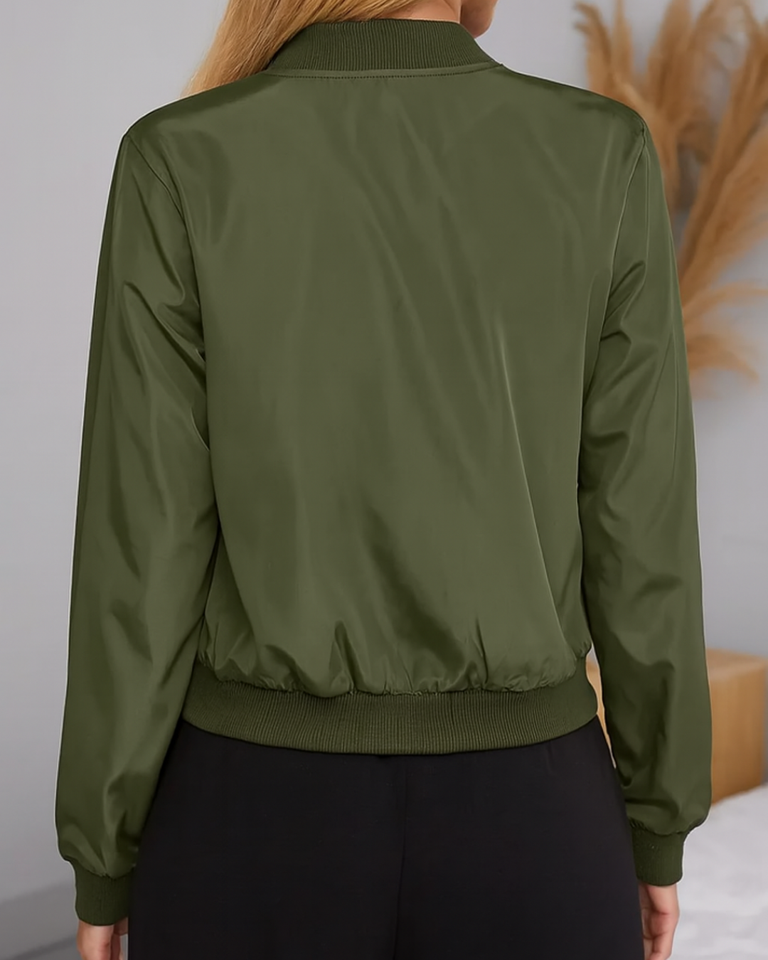 Chaqueta de cremallera para mujer