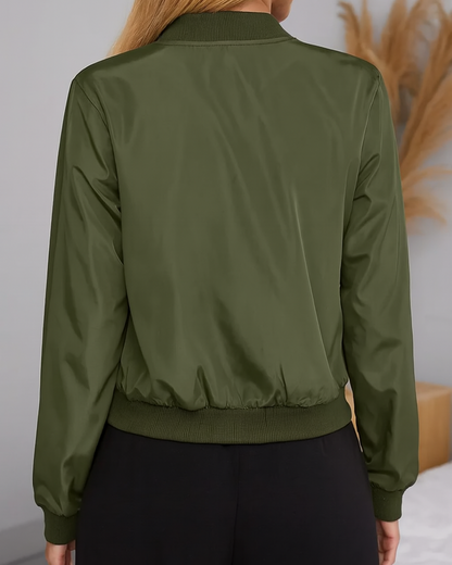 Chaqueta de cremallera para mujer