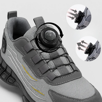 Zapatos cómodos con punta de acero y ajuste seguro para hombre®