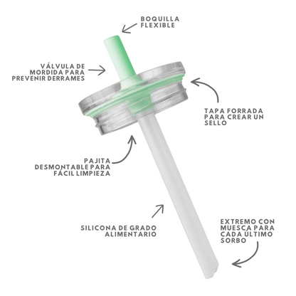 Vaso Térmico y Antiderrame para Niños®