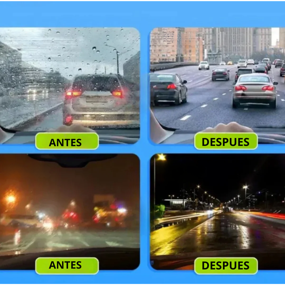 Limpiador de vidrio con efecto repelente al agua de 150ml