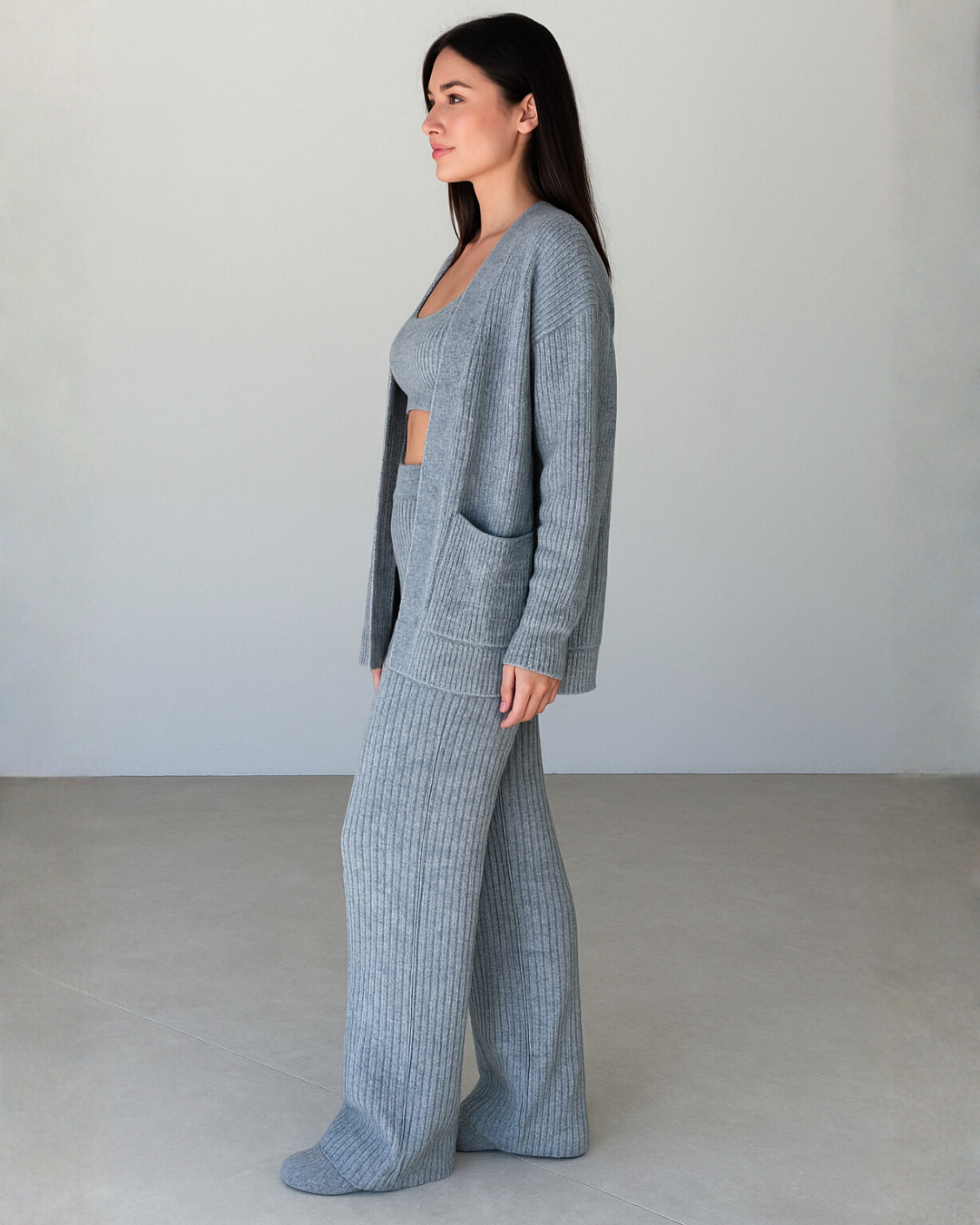 Conjunto Coordinado de Tres Piezas para Mujer