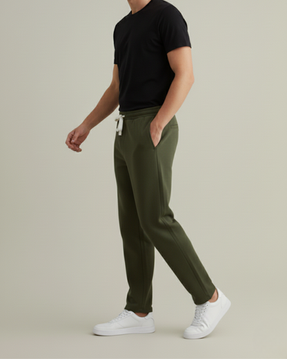Joggers con cordón para hombre