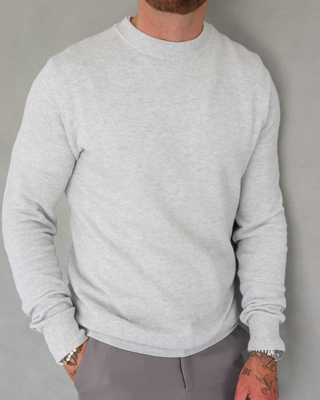 Suéter Manga Larga con un Corte Clásico para hombre