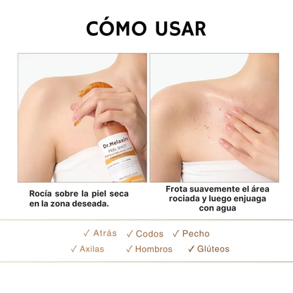 Spray Exfoliante Corporal Avanzado para Piel Radiante®